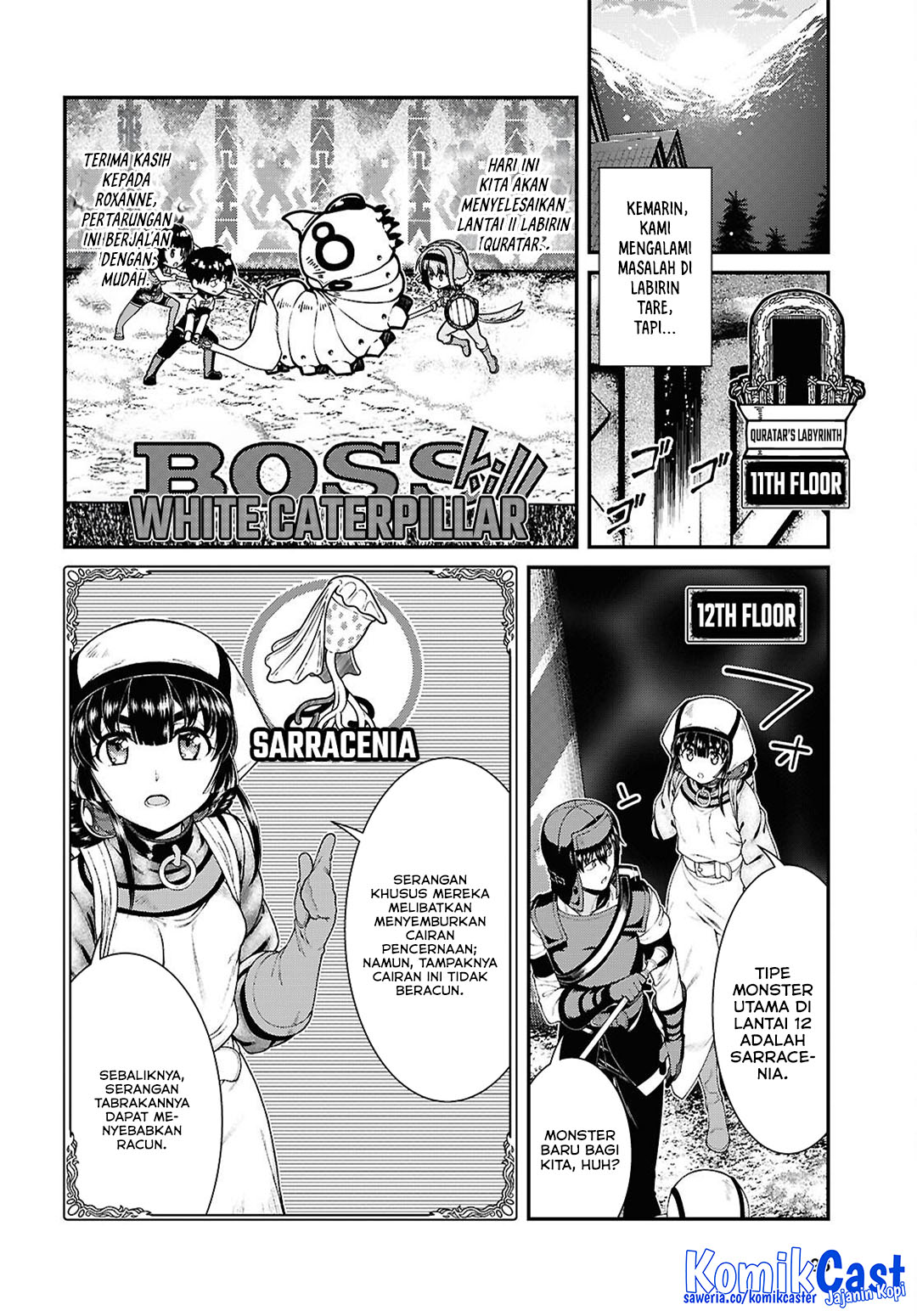 Isekai Meikyuu de Harem wo Chapter 96 Gambar 14