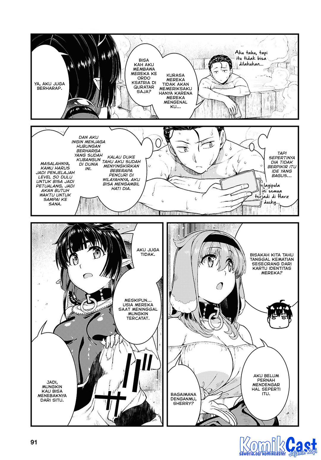 Isekai Meikyuu de Harem wo Chapter 96 Gambar 9