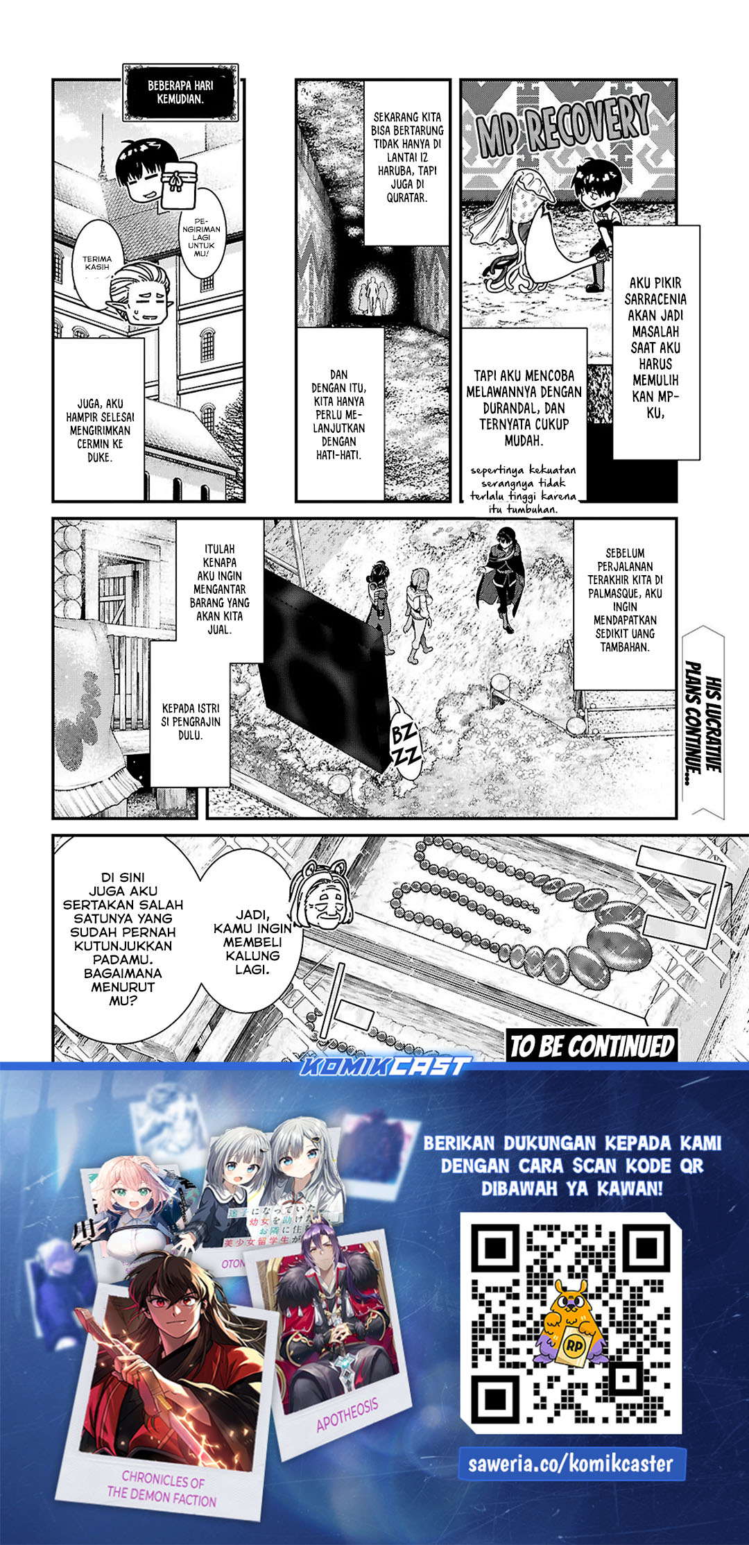 Isekai Meikyuu de Harem wo Chapter 97 Gambar 8