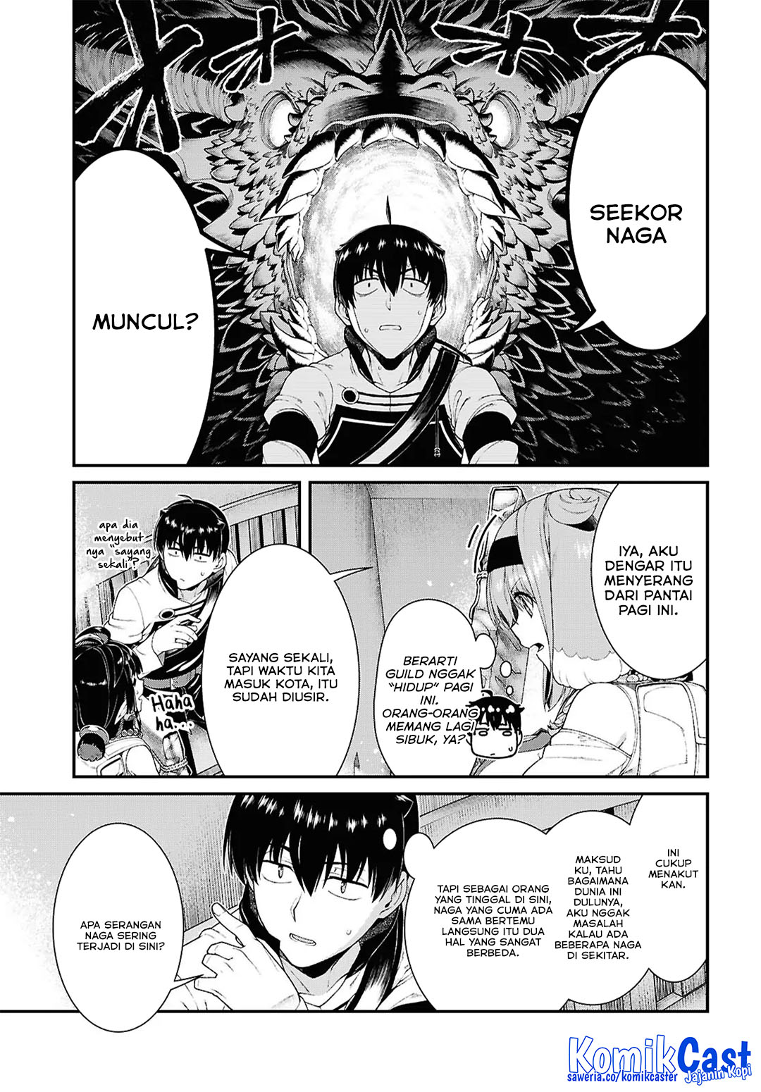 Isekai Meikyuu de Harem wo Chapter 98 Gambar 5