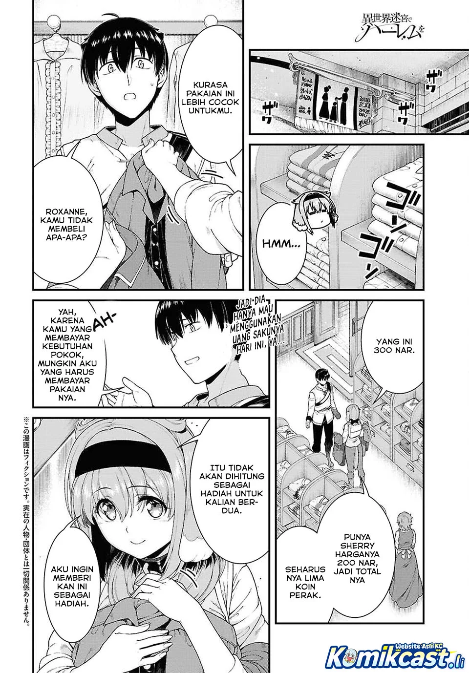 Manga Isekai Meikyuu de Harem wo Chapter 99 gambar nomor 2