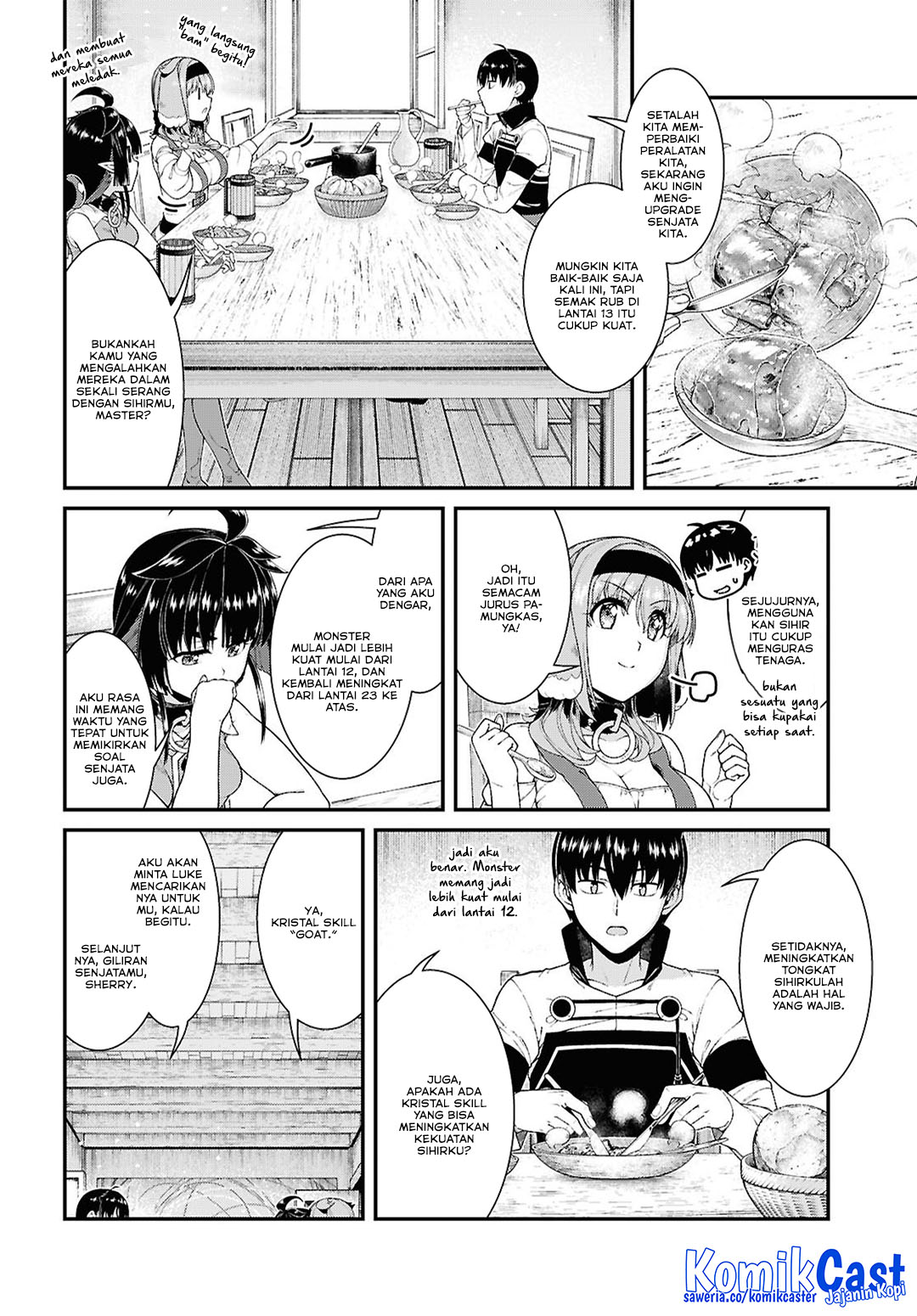 Isekai Meikyuu de Harem wo Chapter 91 Gambar 6