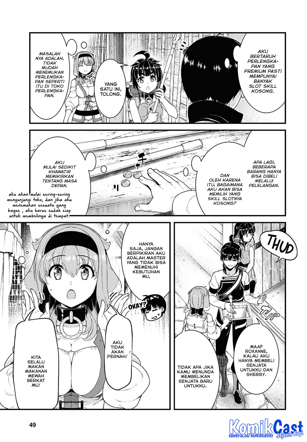 Isekai Meikyuu de Harem wo Chapter 92 Gambar 5