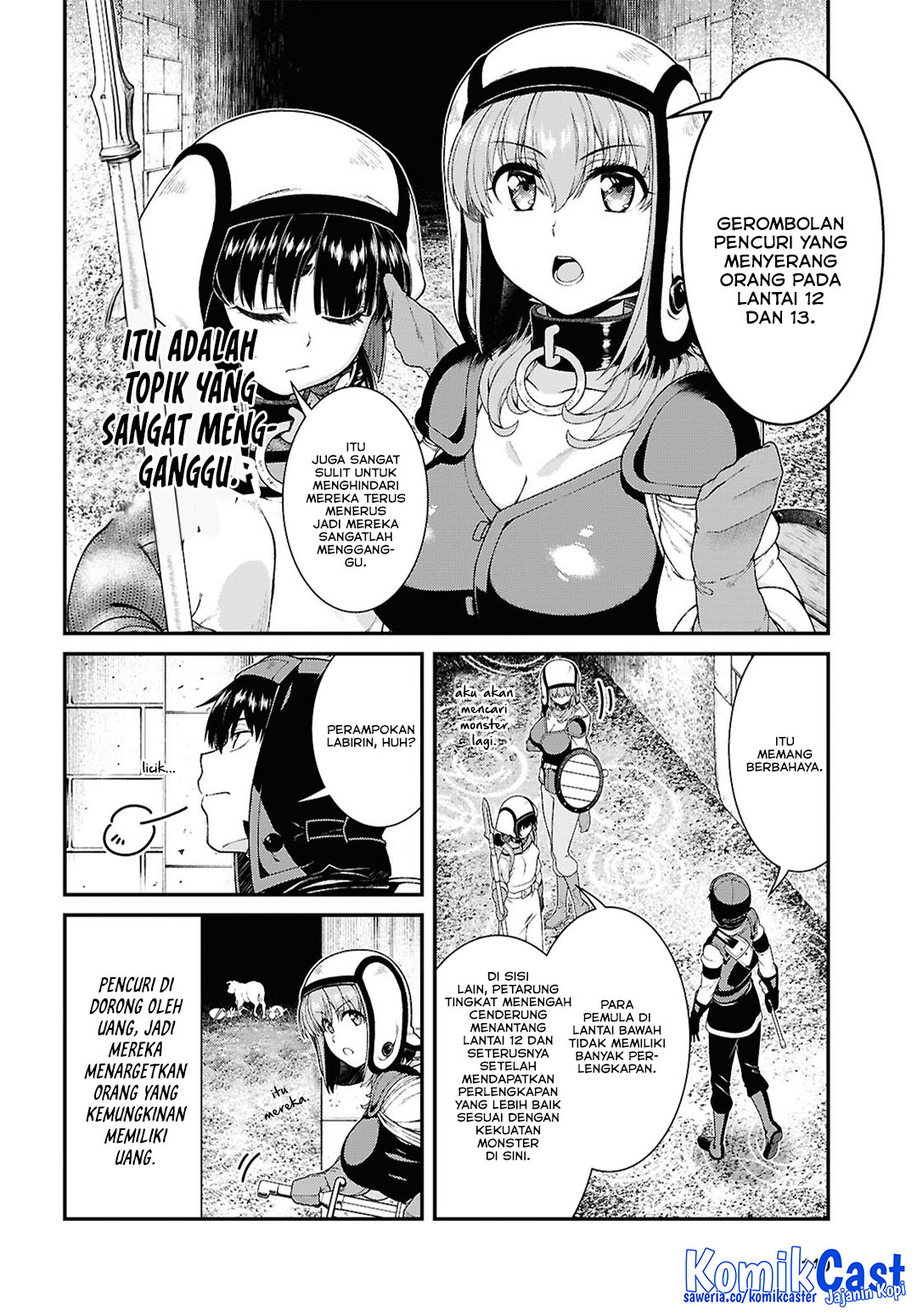 Isekai Meikyuu de Harem wo Chapter 93 Gambar 6