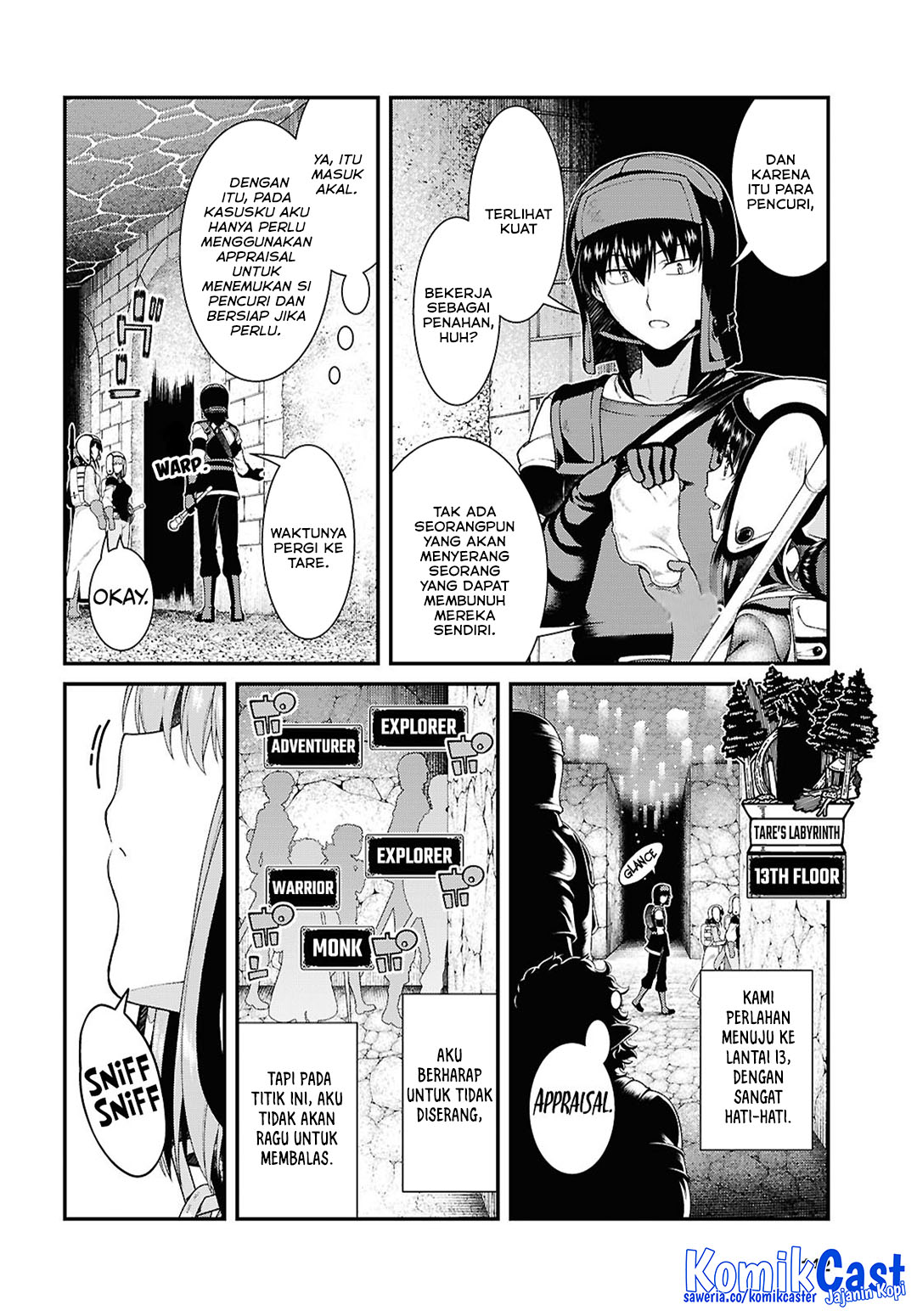 Isekai Meikyuu de Harem wo Chapter 93 Gambar 8