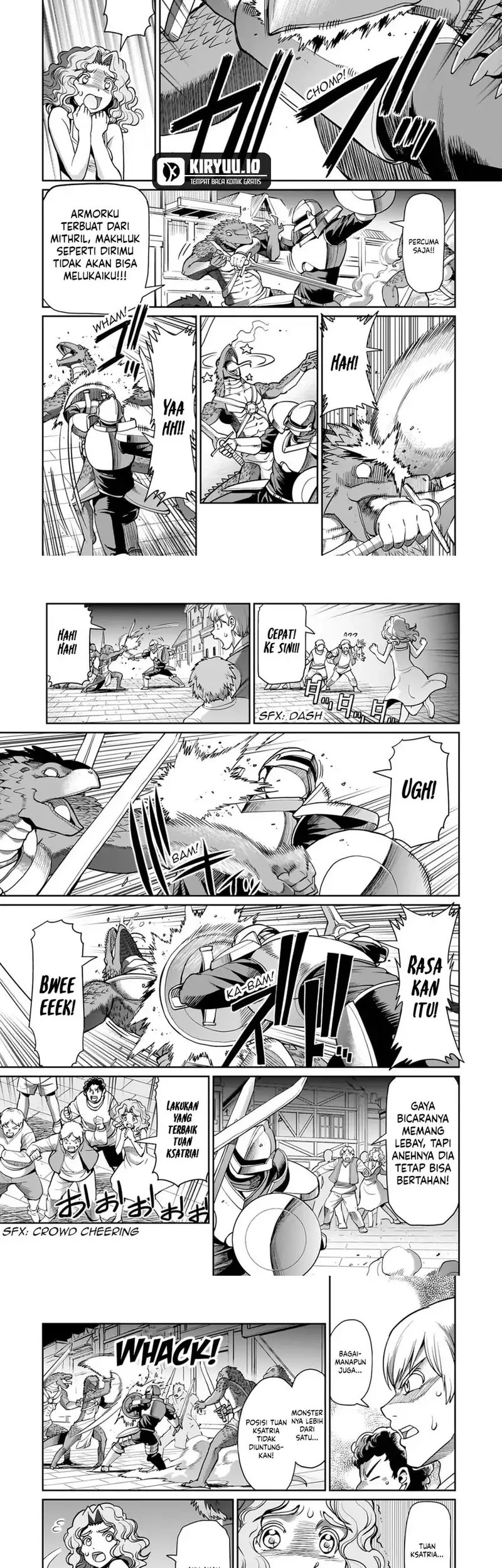 Isekai Shoukan Oji-san no Juumusou Life – Sabage Suki Salaryman wa Kaisha Owari ni Isekai e Chokki suru Chapter 65 Gambar 3