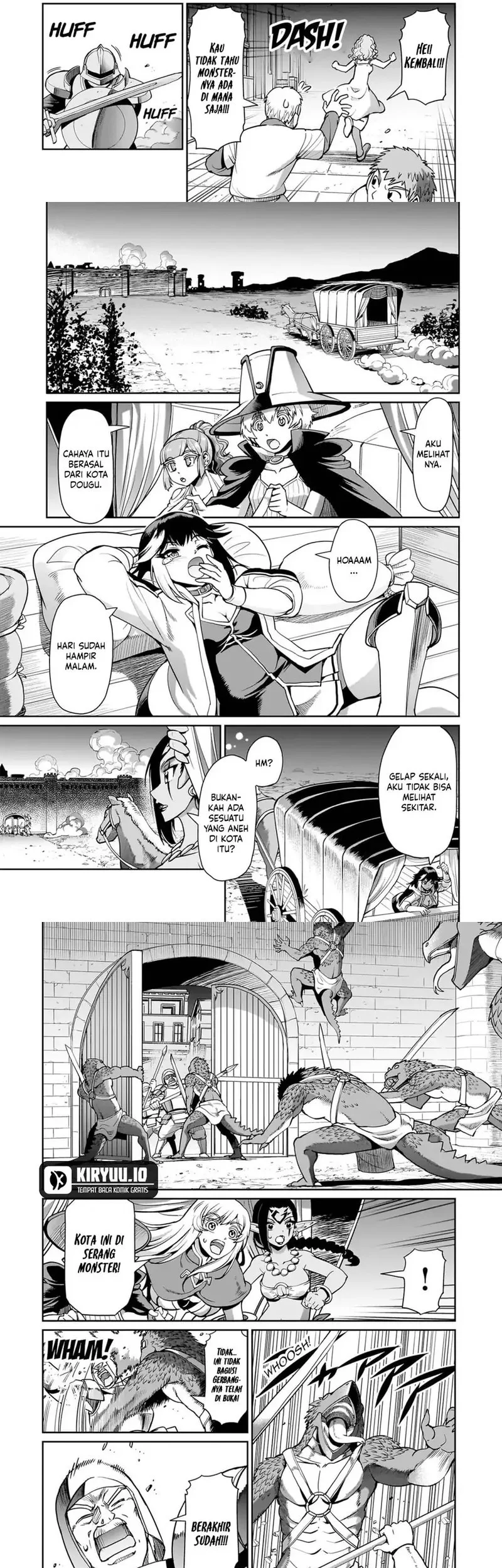 Isekai Shoukan Oji-san no Juumusou Life – Sabage Suki Salaryman wa Kaisha Owari ni Isekai e Chokki suru Chapter 65 Gambar 5