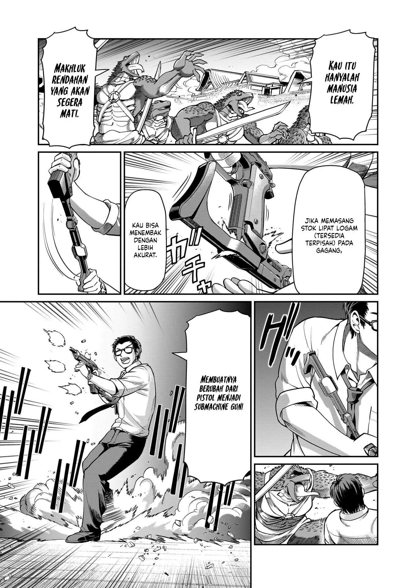 Isekai Shoukan Oji-san no Juumusou Life – Sabage Suki Salaryman wa Kaisha Owari ni Isekai e Chokki suru Chapter 66 Gambar 14