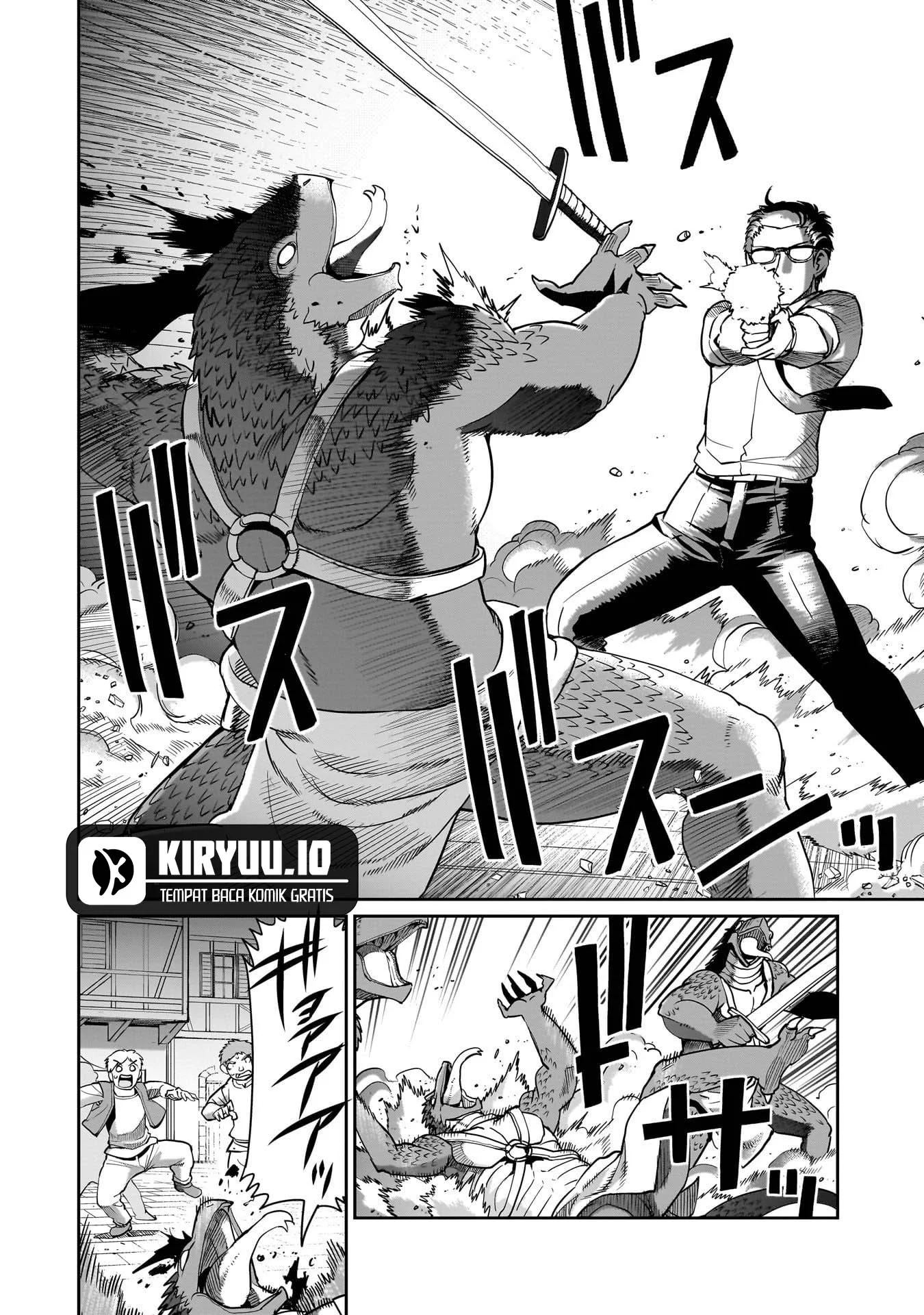 Isekai Shoukan Oji-san no Juumusou Life – Sabage Suki Salaryman wa Kaisha Owari ni Isekai e Chokki suru Chapter 66 Gambar 3