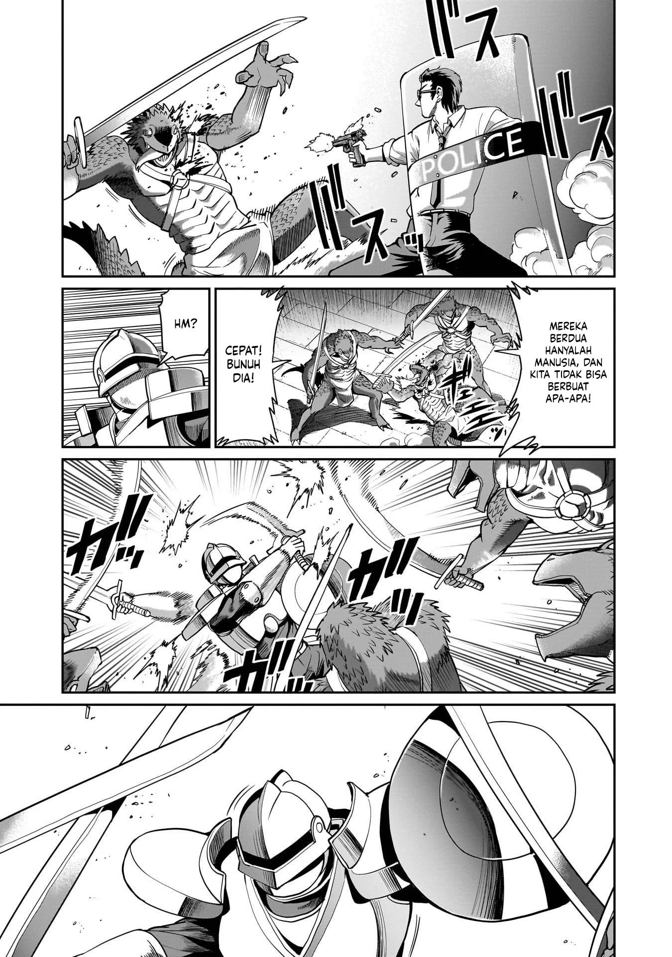 Isekai Shoukan Oji-san no Juumusou Life – Sabage Suki Salaryman wa Kaisha Owari ni Isekai e Chokki suru Chapter 66 Gambar 8