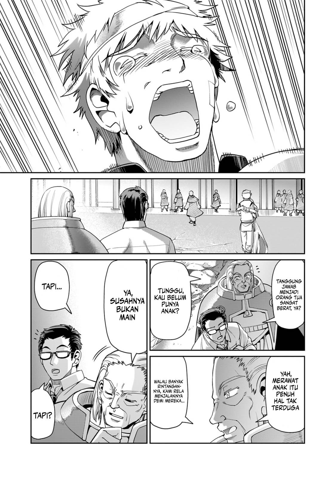 Isekai Shoukan Oji-san no Juumusou Life – Sabage Suki Salaryman wa Kaisha Owari ni Isekai e Chokki suru Chapter 61 Gambar 15