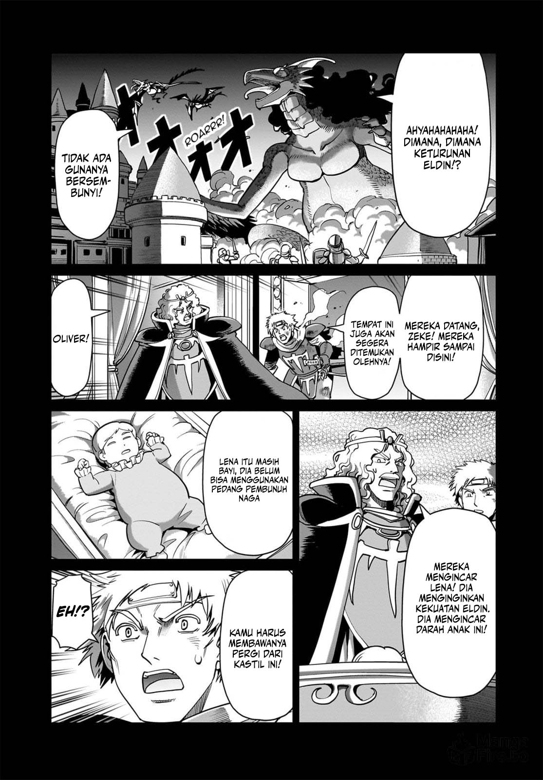 Isekai Shoukan Oji-san no Juumusou Life – Sabage Suki Salaryman wa Kaisha Owari ni Isekai e Chokki suru Chapter 61 Gambar 5