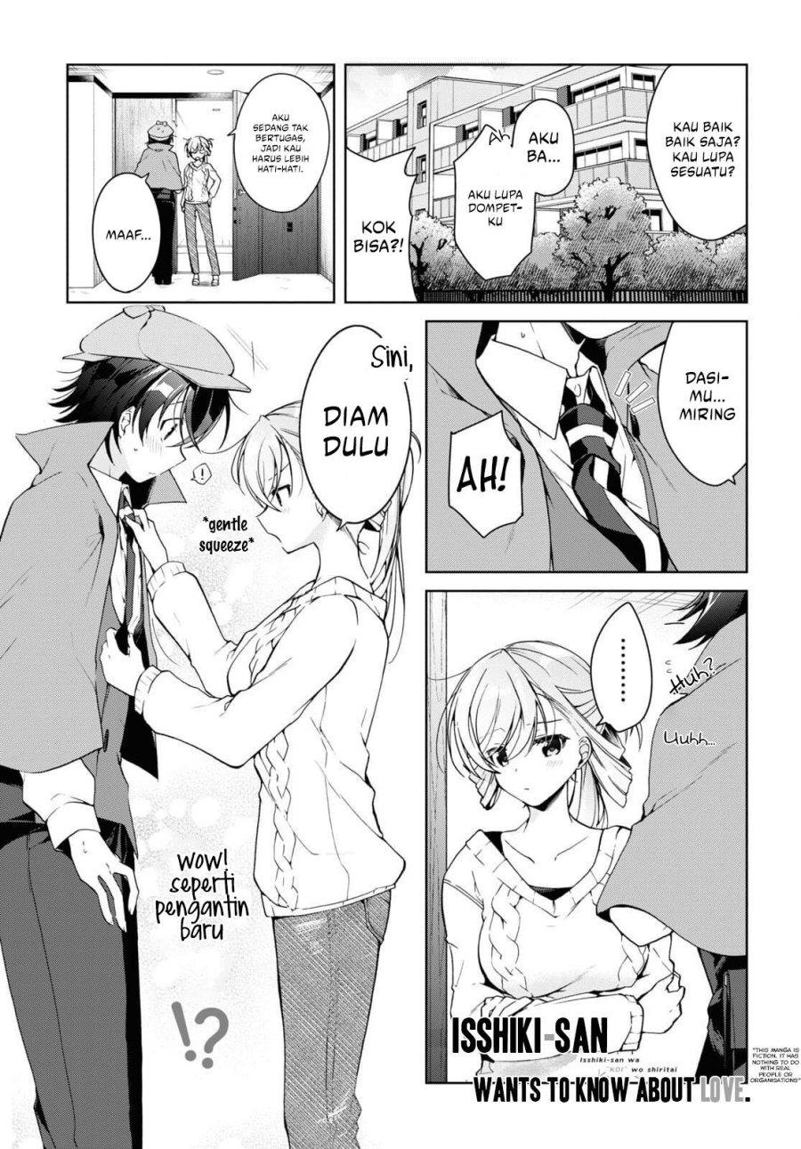 Manga Isshiki-san wa Koi wo Shiritai Chapter 14 gambar nomor 2