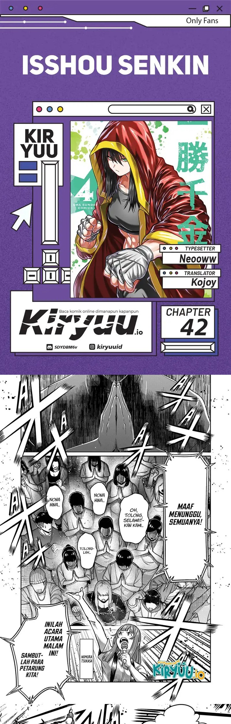 Komik Isshou Senkin Chapter 42 gambar nomor 1