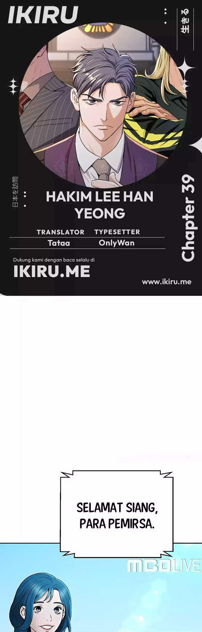 Komik Judge Lee Han Young Chapter 39 gambar nomor 1