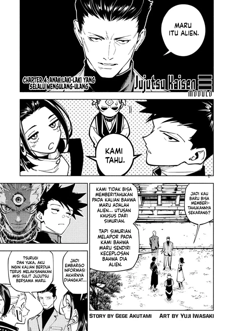 Manga Jujutsu Kaisen Modulo Chapter 4 gambar nomor 2