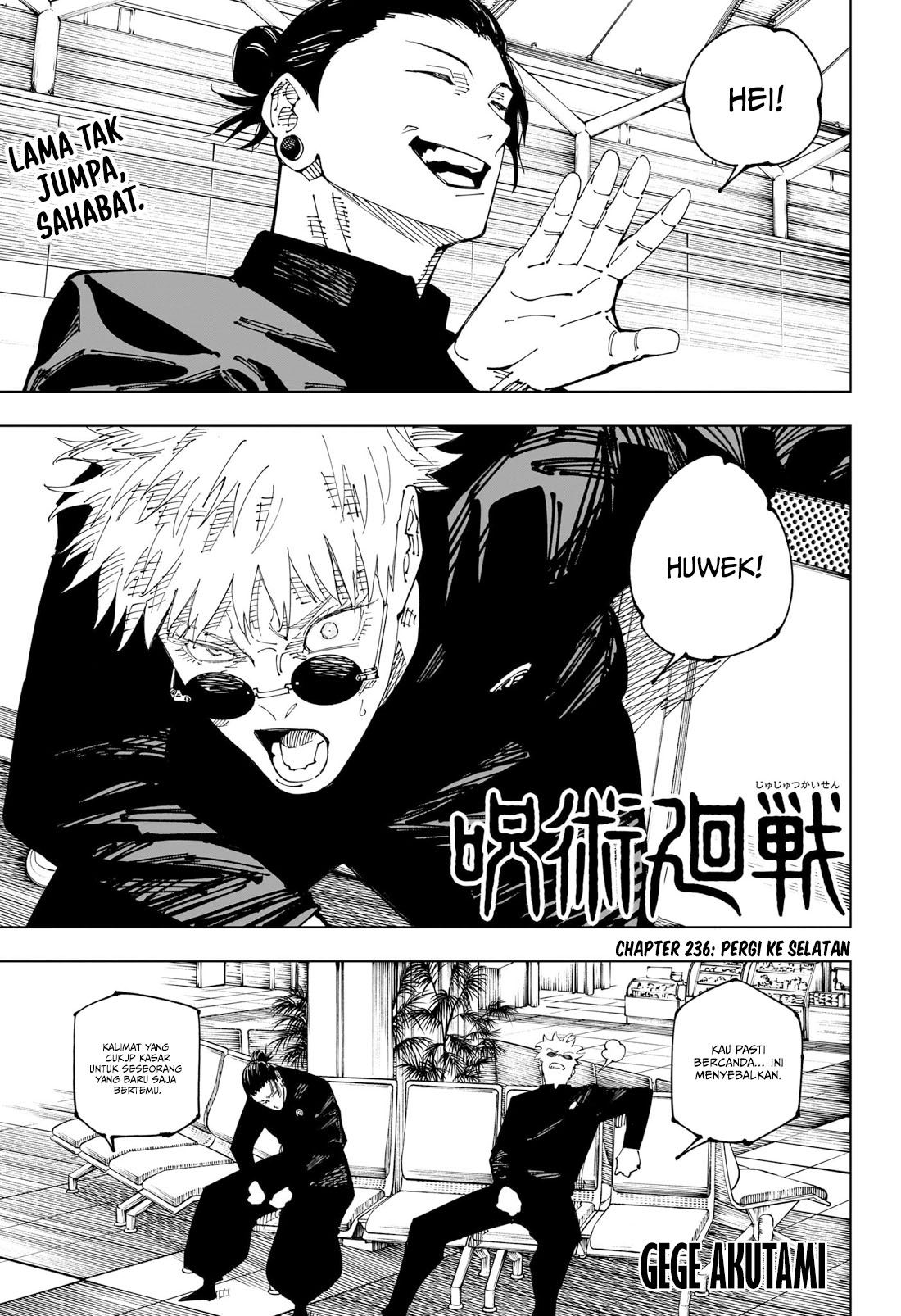 Manga Jujutsu Kaisen Chapter 236 gambar nomor 2