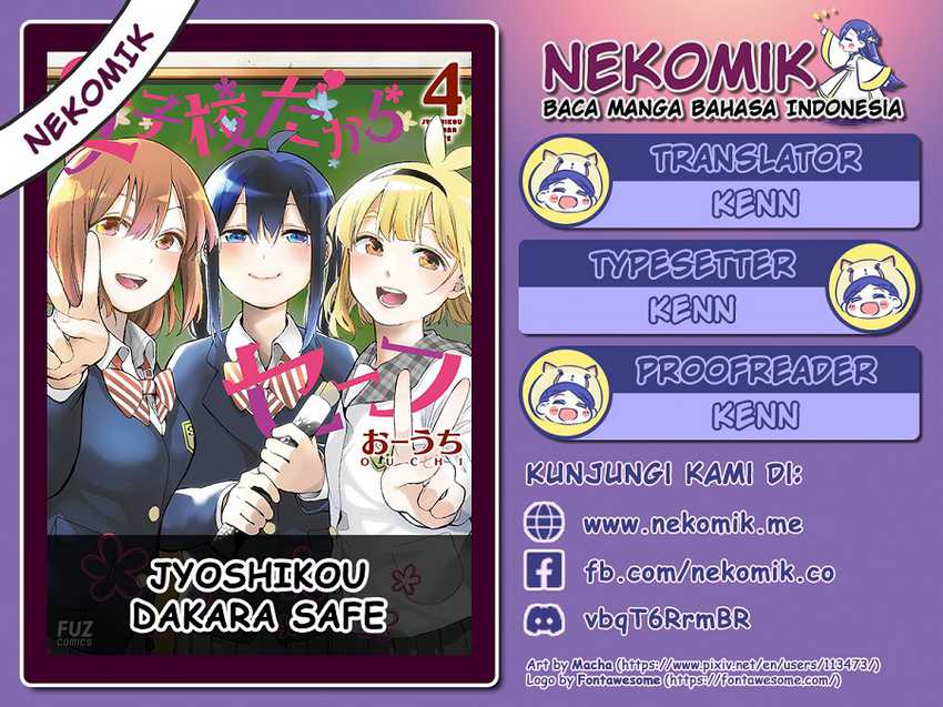 Manga Jyoshikou Dakara Safe Chapter 10 gambar nomor 2