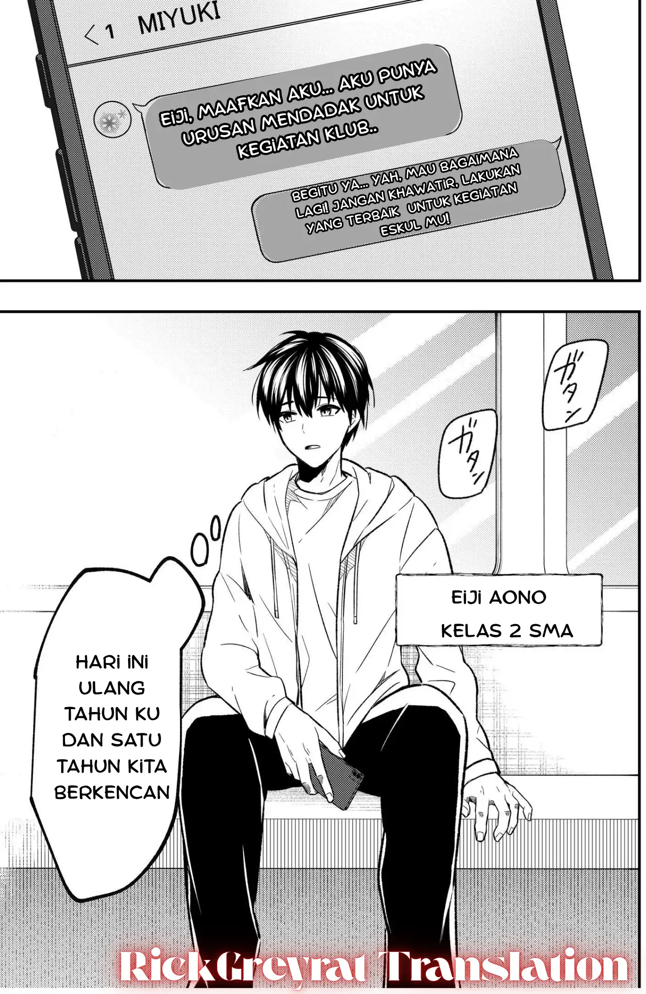 Komik Jinsei Gyakuten Uwaki sare, Enzai wo Kiserareta Ore ga, Gakuen Ichi no Bishoujo ni Natsuka reru Chapter 1 gambar nomor 1