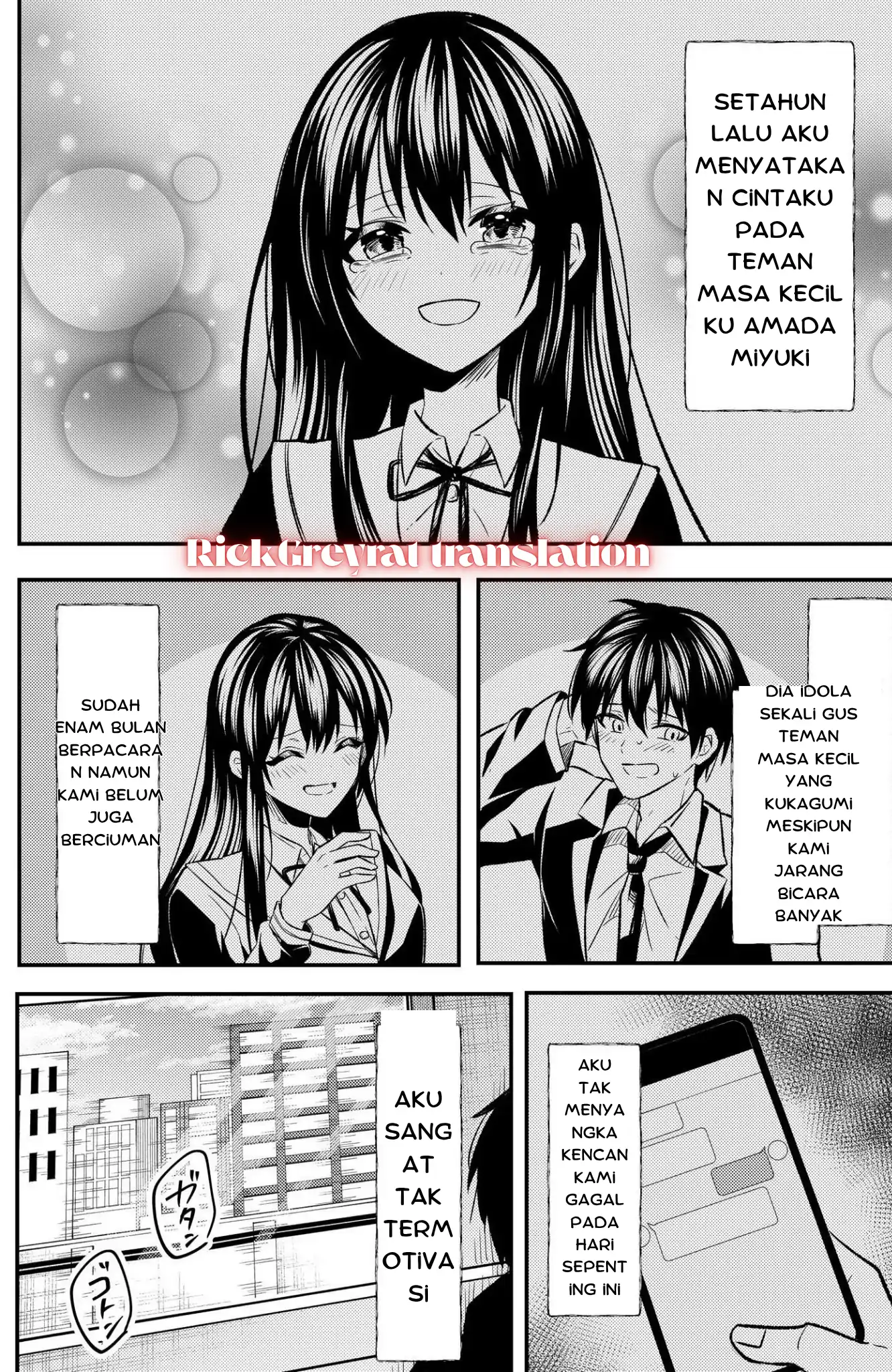 Manga Jinsei Gyakuten Uwaki sare, Enzai wo Kiserareta Ore ga, Gakuen Ichi no Bishoujo ni Natsuka reru Chapter 1 gambar nomor 2