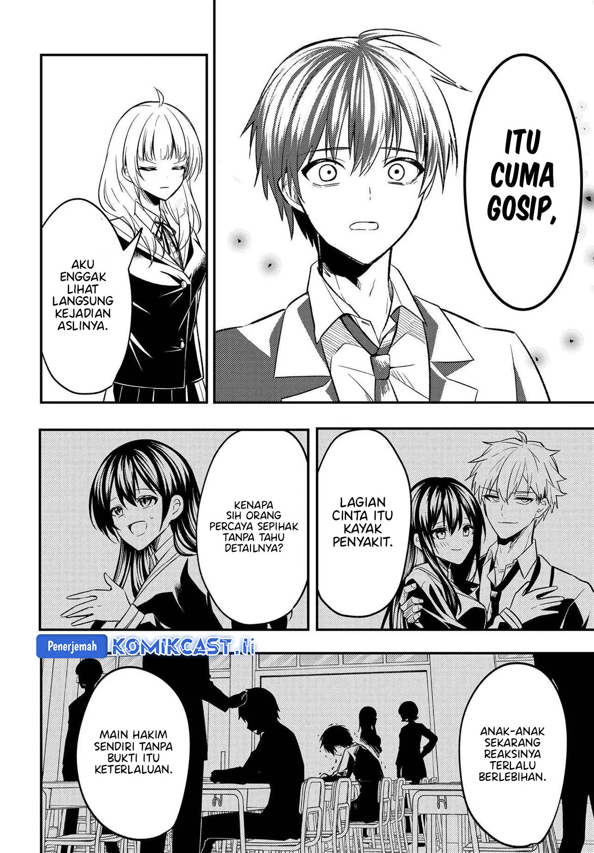 Jinsei Gyakuten Uwaki sare, Enzai wo Kiserareta Ore ga, Gakuen Ichi no Bishoujo ni Natsuka reru Chapter 2 Gambar 7