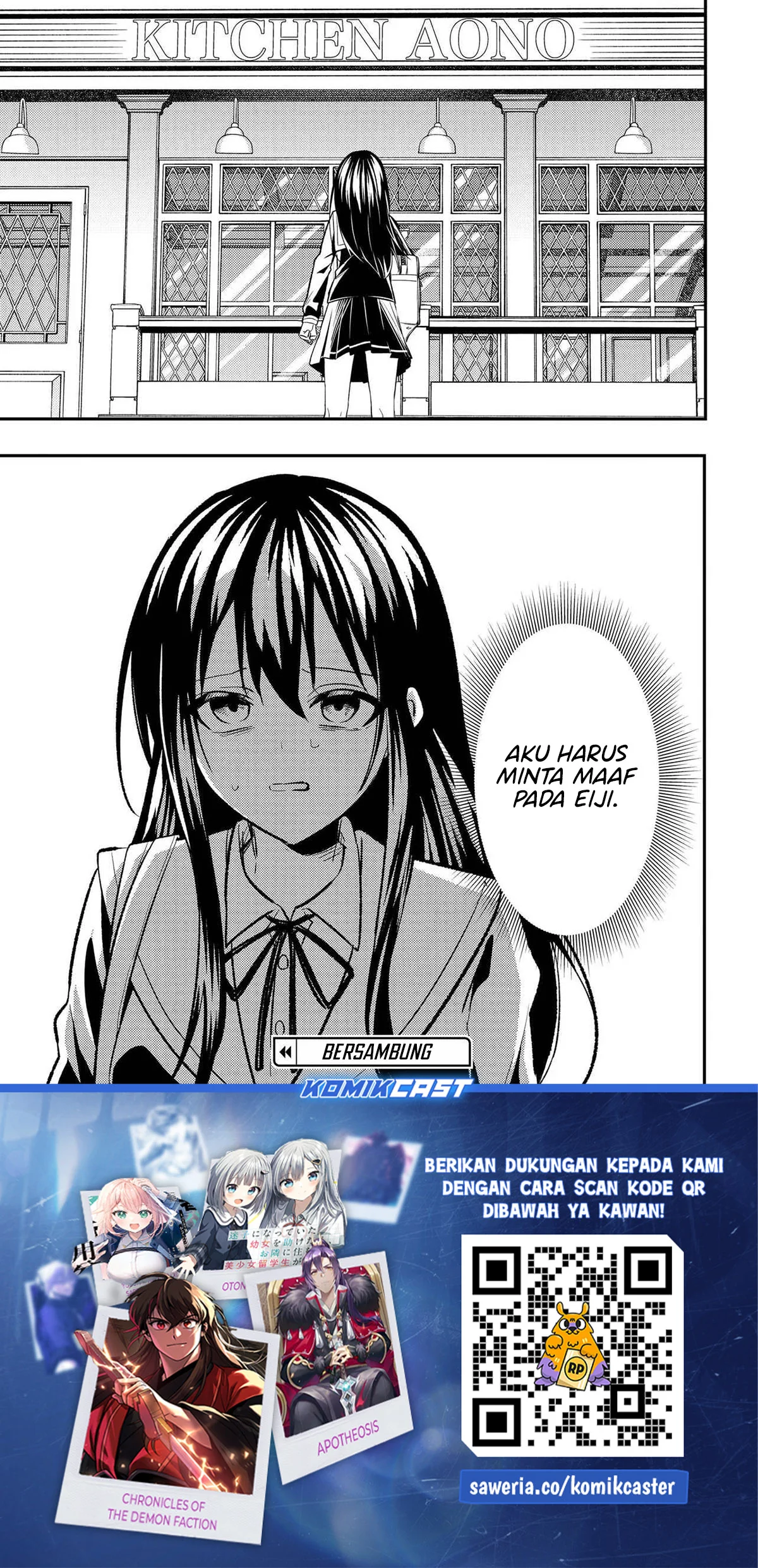 Jinsei Gyakuten Uwaki sare, Enzai wo Kiserareta Ore ga, Gakuen Ichi no Bishoujo ni Natsuka reru Chapter 5 Gambar 32