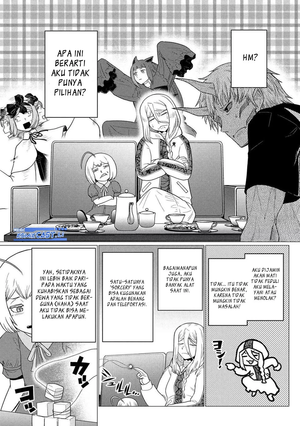 Kumo desu ga, Nani ka? Chapter 76.1 Gambar 11