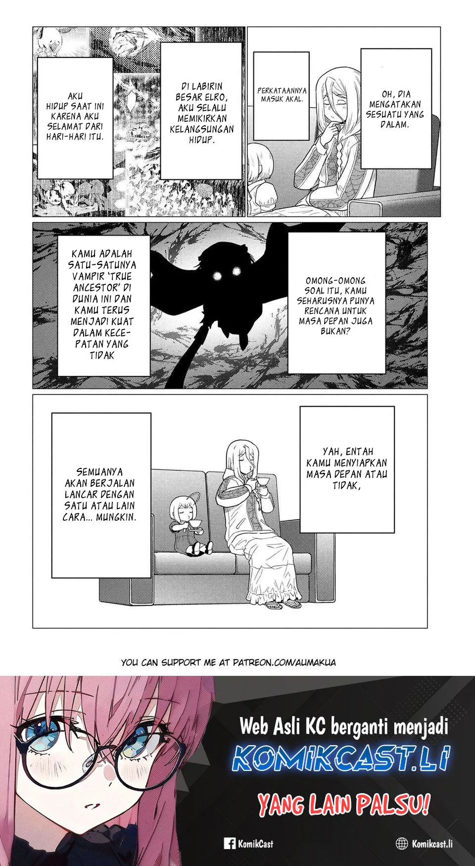 Kumo desu ga, Nani ka? Chapter 76.1 Gambar 20