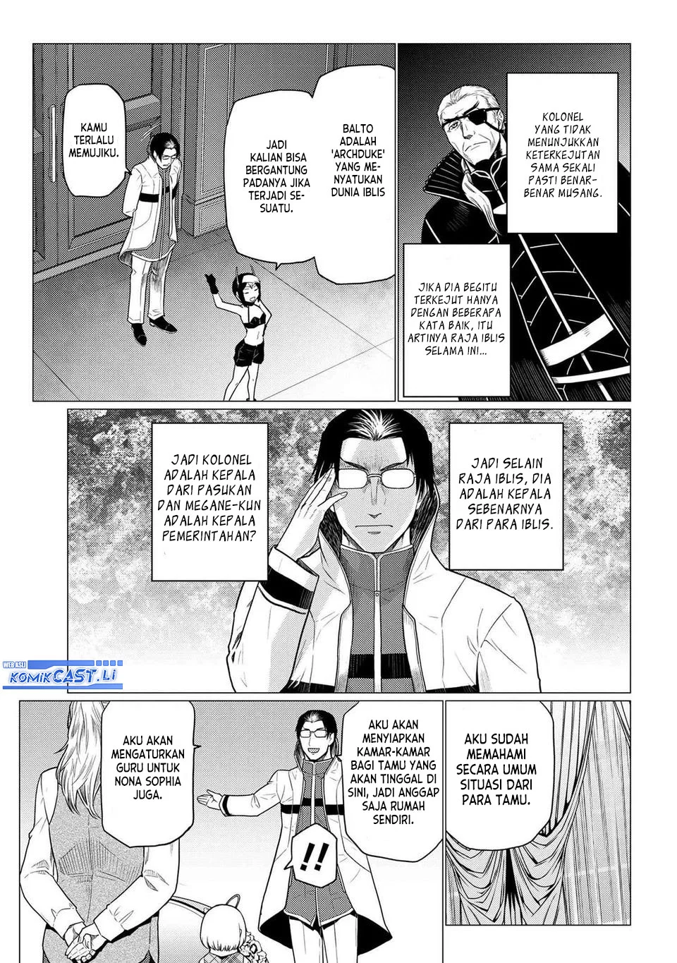 Kumo desu ga, Nani ka? Chapter 71.1 Gambar 11