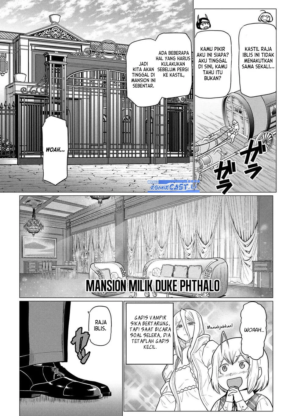 Kumo desu ga, Nani ka? Chapter 71.1 Gambar 3