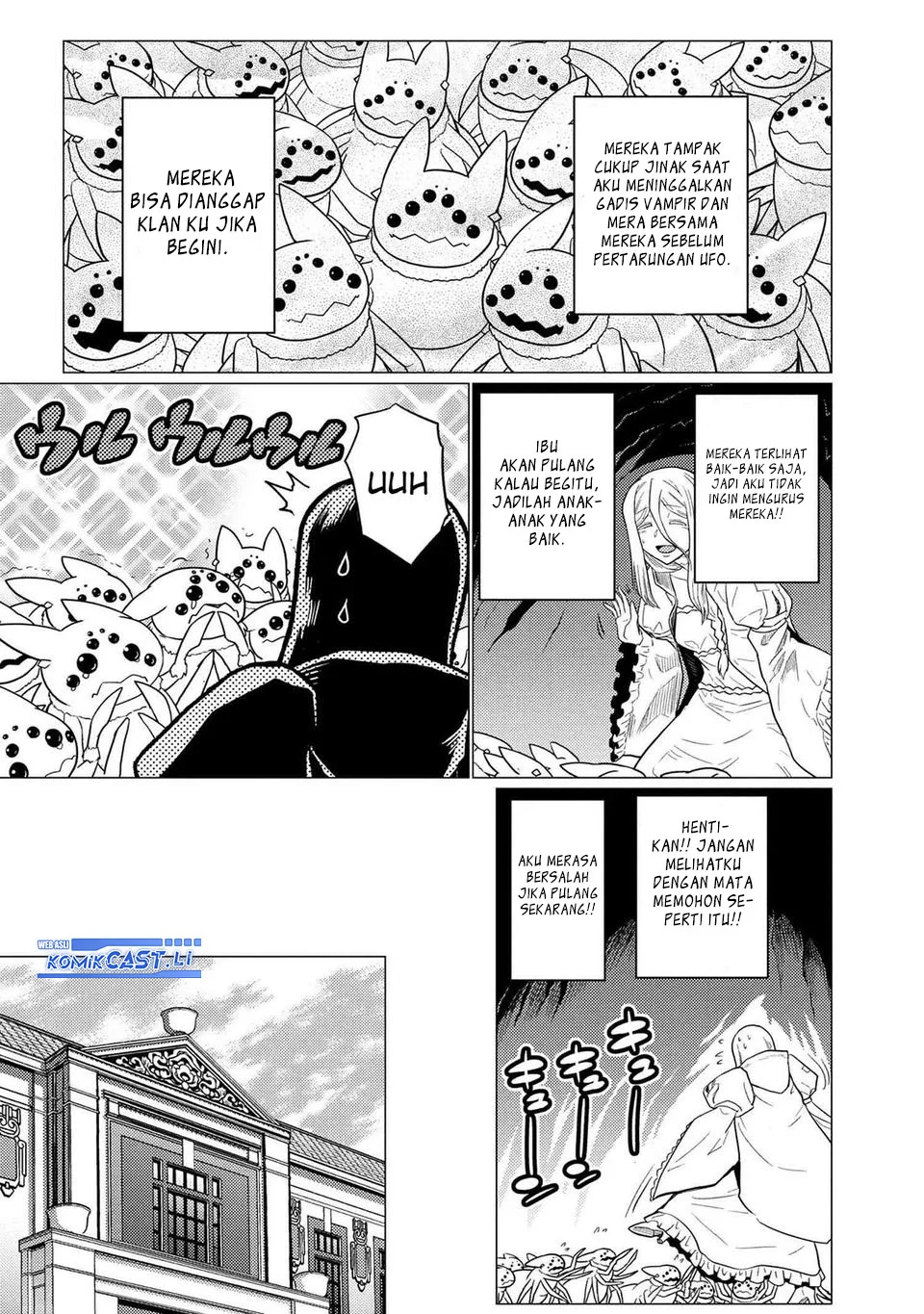 Kumo desu ga, Nani ka? Chapter 72.2 Gambar 16