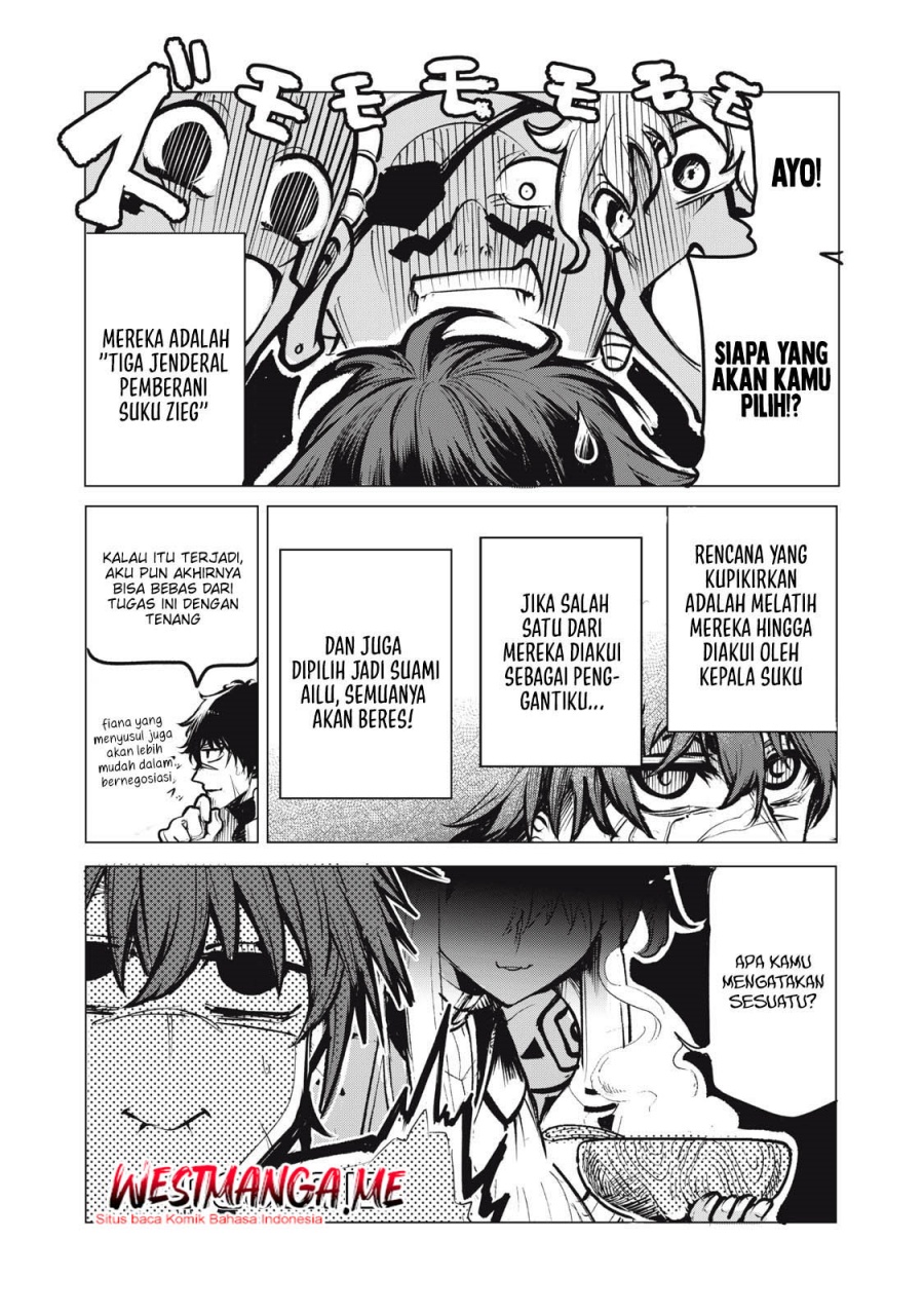 Kuni wo Owareta Ryuushi-san, Hirowareta Ringoku de Ukkari Musou shite Shimau Chapter 16.1 Gambar 4