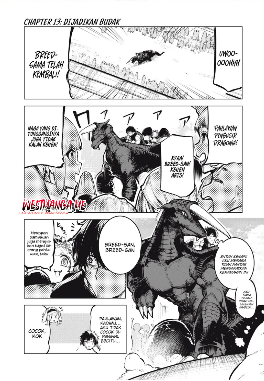 Manga Kuni wo Owareta Ryuushi-san, Hirowareta Ringoku de Ukkari Musou shite Shimau Chapter 13 gambar nomor 2