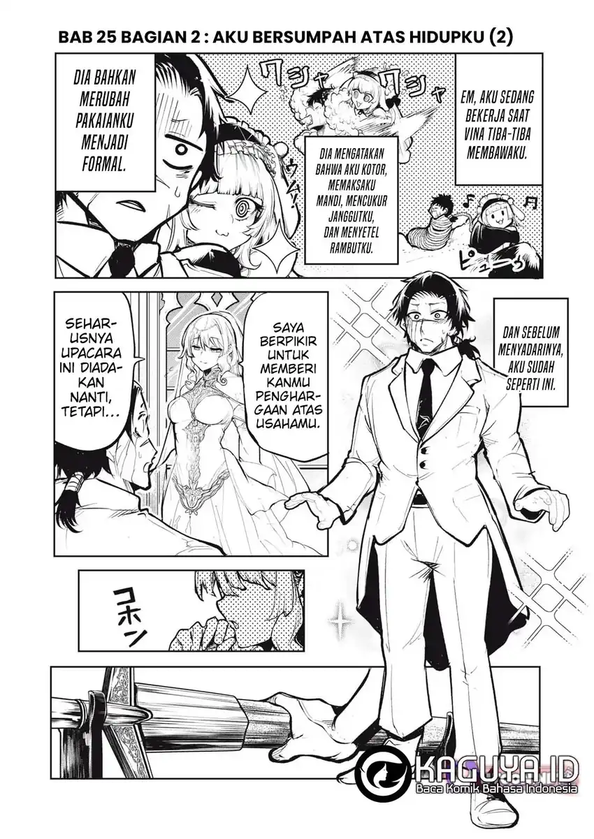 Manga Kuni wo Owareta Ryuushi-san, Hirowareta Ringoku de Ukkari Musou shite Shimau Chapter 25.2 gambar nomor 2