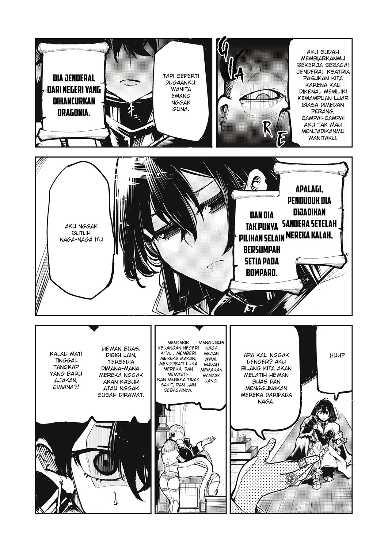 Kuni wo Owareta Ryuushi-san, Hirowareta Ringoku de Ukkari Musou shite Shimau Chapter 4 Gambar 5