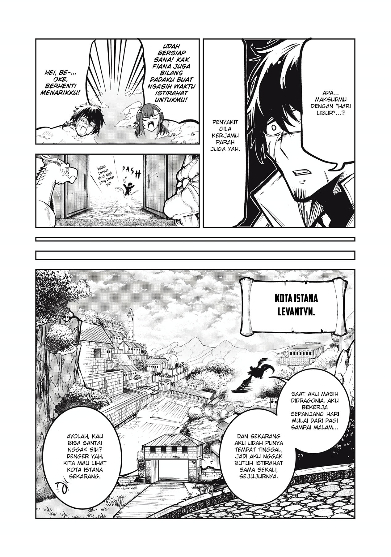 Kuni wo Owareta Ryuushi-san, Hirowareta Ringoku de Ukkari Musou shite Shimau Chapter 4 Gambar 10