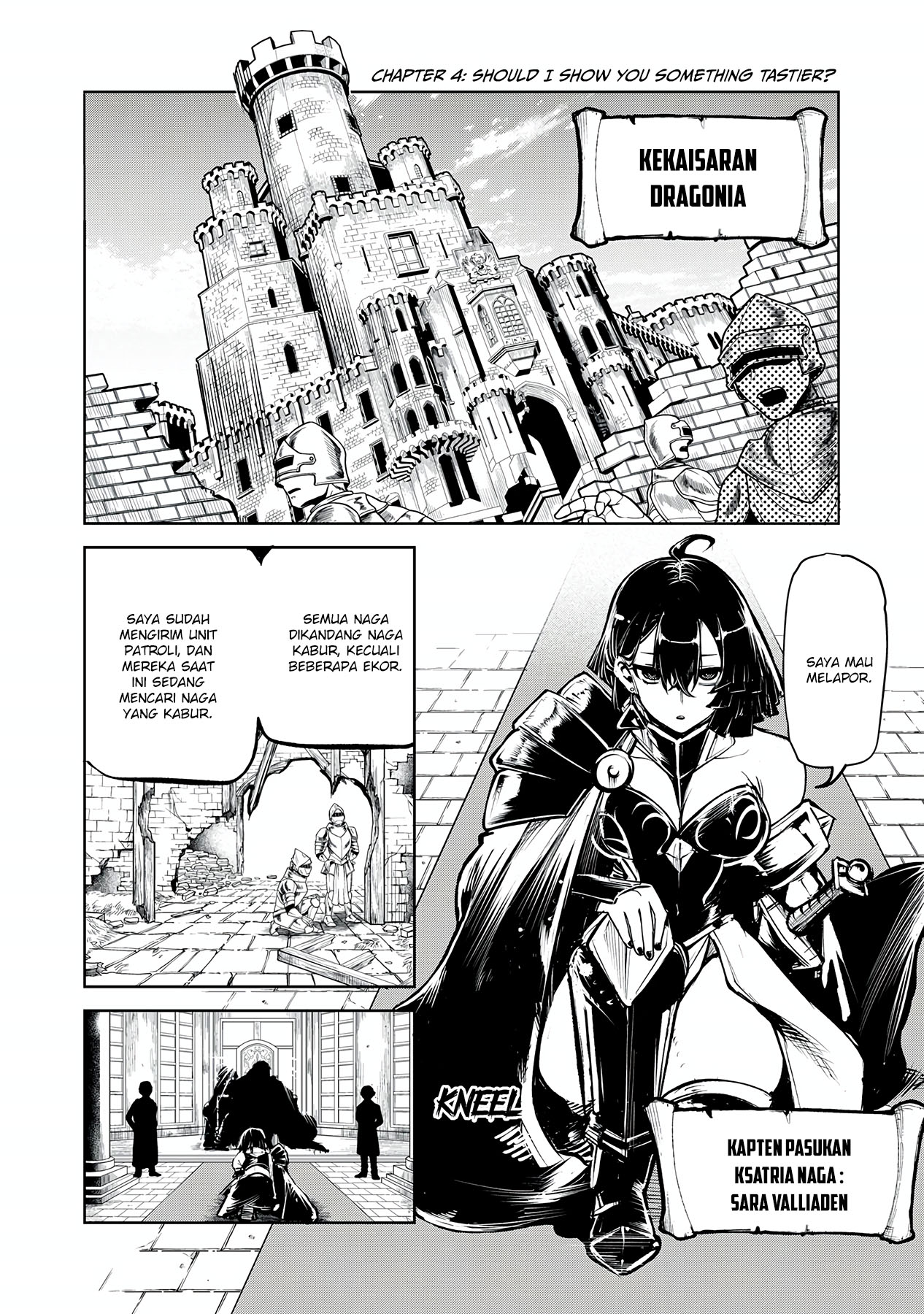 Manga Kuni wo Owareta Ryuushi-san, Hirowareta Ringoku de Ukkari Musou shite Shimau Chapter 4 gambar nomor 2