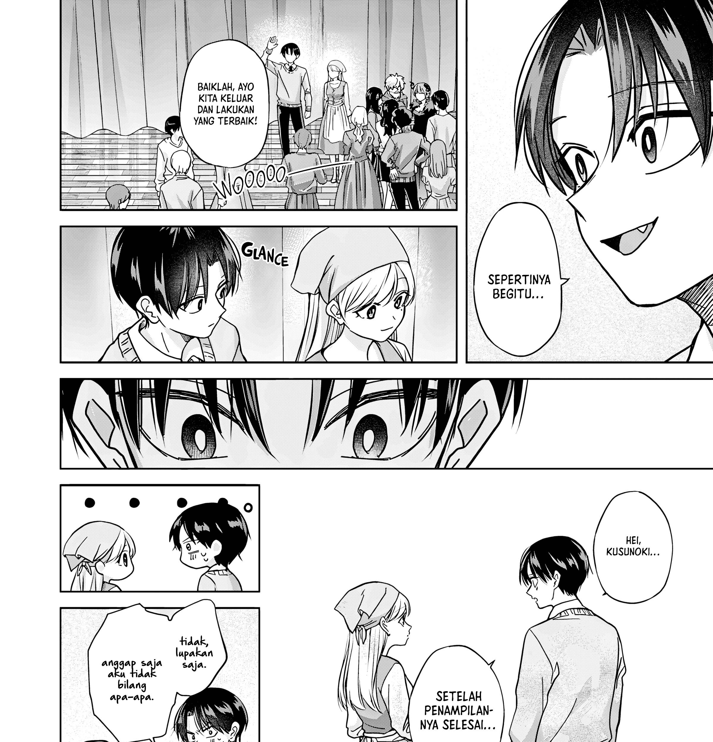 Kusunoki-san wa Koukou Debut ni Shippai shite Iru Chapter 40.2 Gambar 11