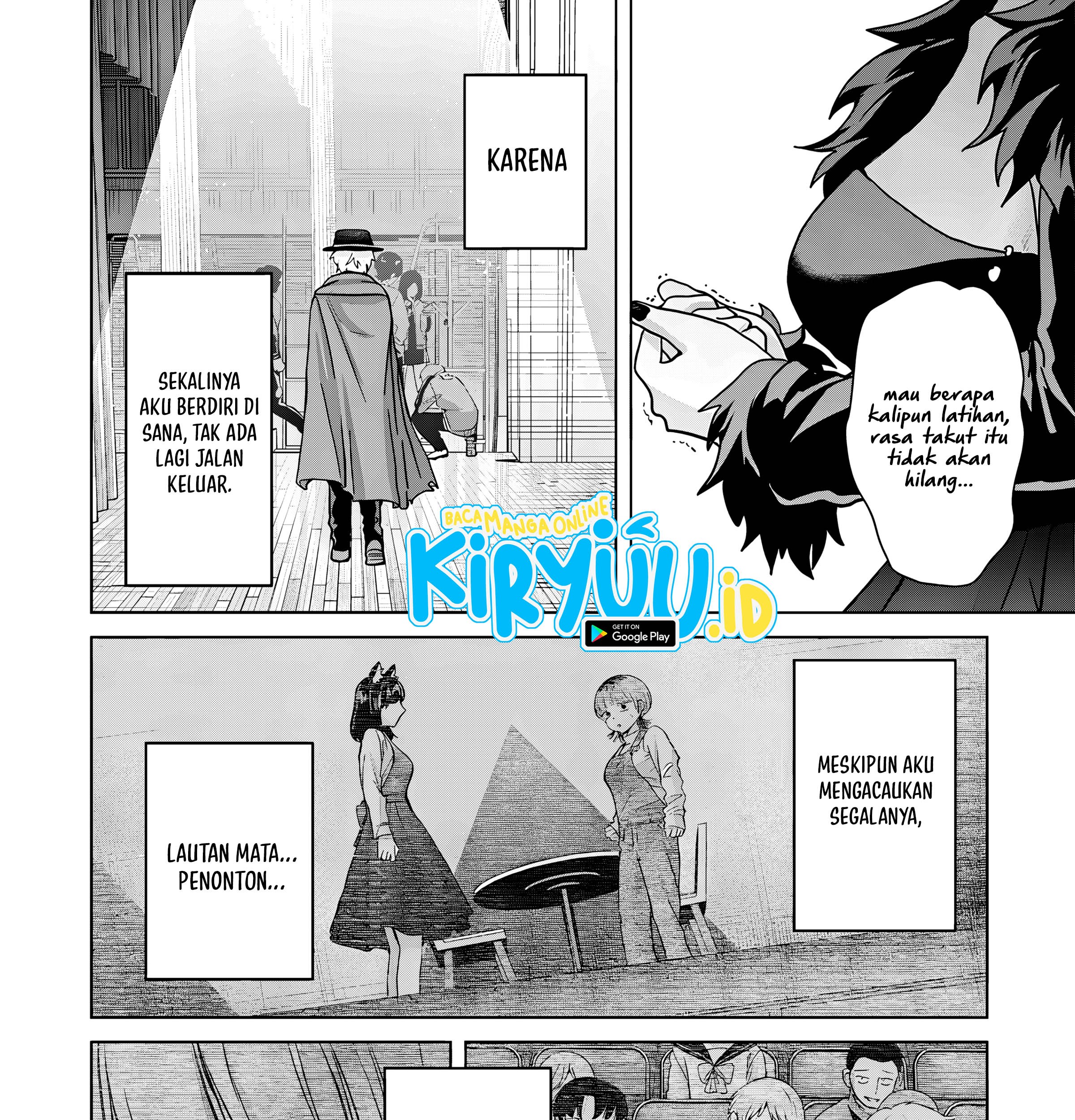 Kusunoki-san wa Koukou Debut ni Shippai shite Iru Chapter 40.2 Gambar 23