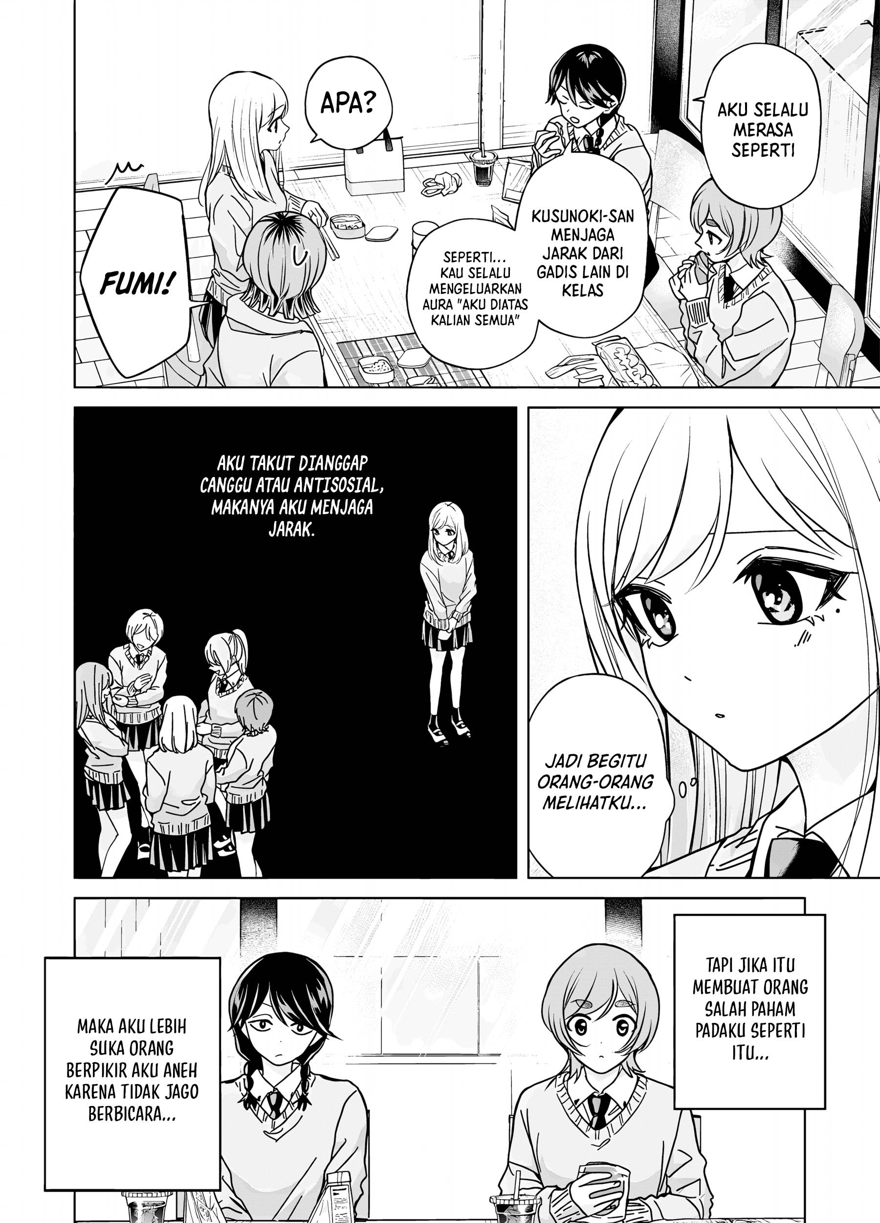 Kusunoki-san wa Koukou Debut ni Shippai shite Iru Chapter 43 Gambar 11