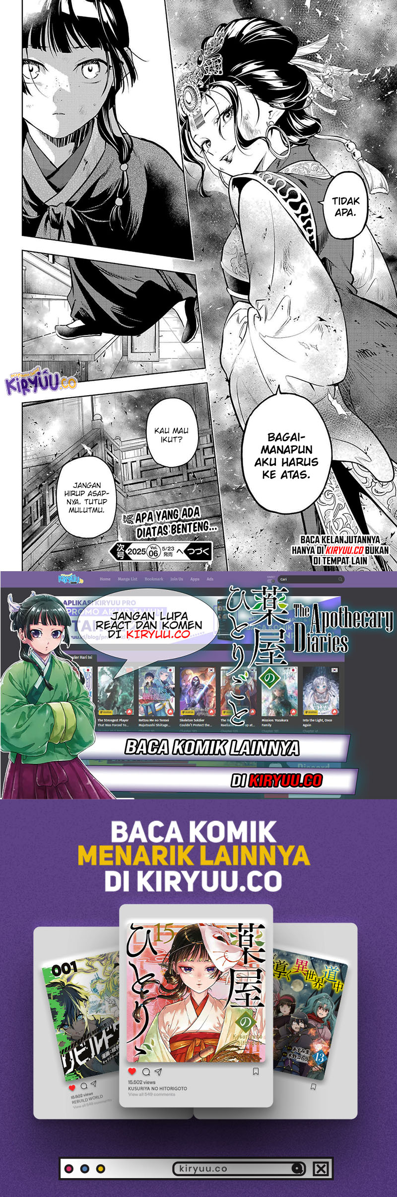 Kusuriya no Hitorigoto Chapter 80 Gambar 29