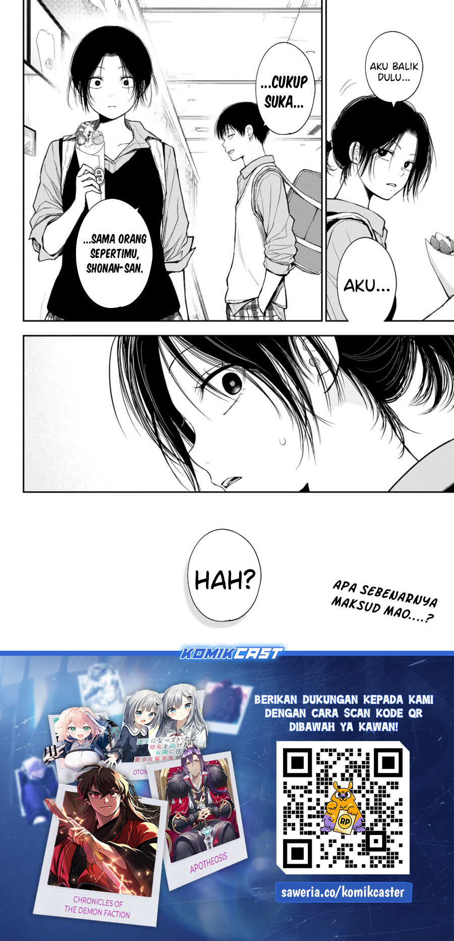 Kuroiwa Medaka ni Watashi no Kawaii ga Tsuujinai Chapter 181 Gambar 14