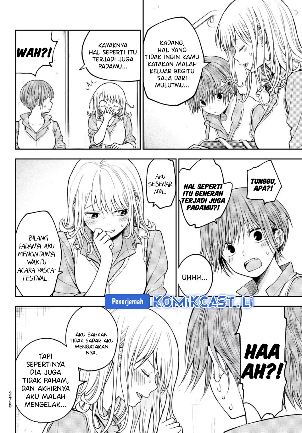 Kuroiwa Medaka ni Watashi no Kawaii ga Tsuujinai Chapter 195 Gambar 4