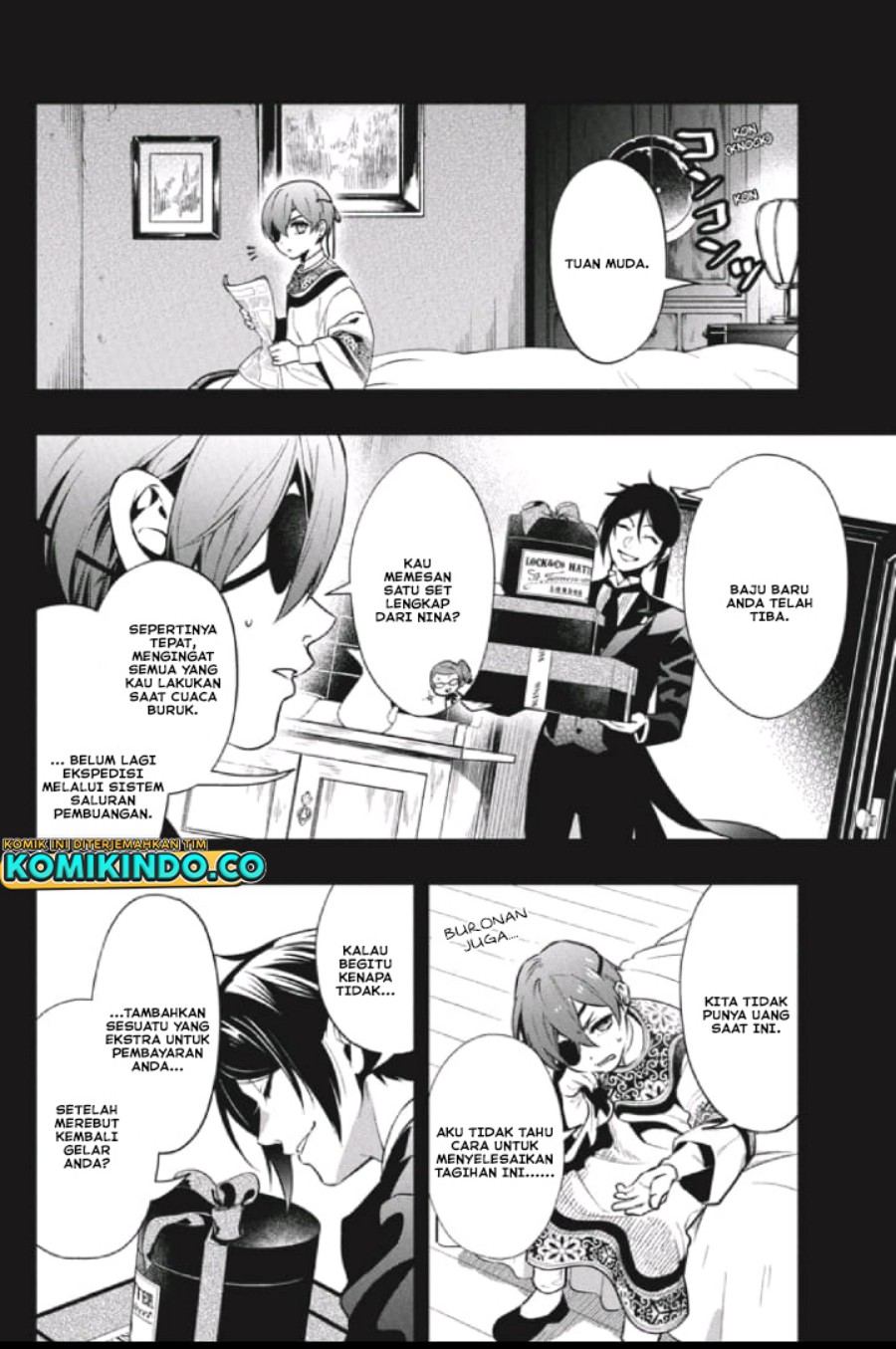 Kuroshitsuji Chapter 211 Gambar 17