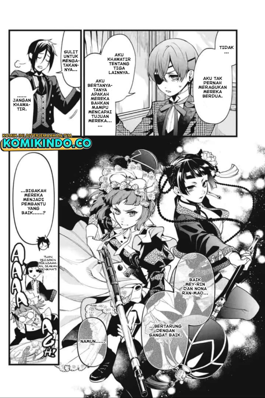 Kuroshitsuji Chapter 212 Gambar 11