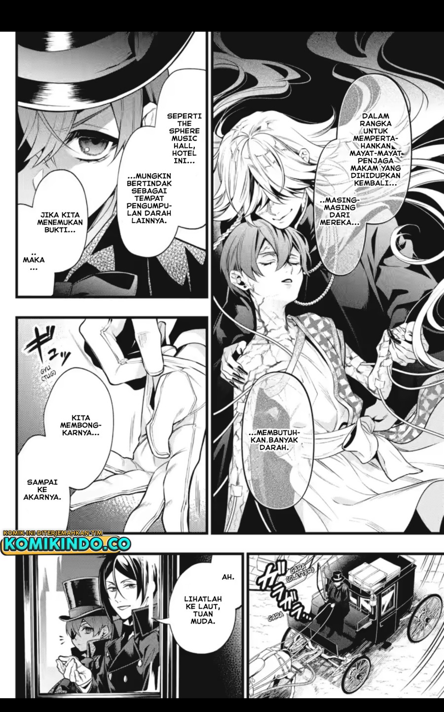 Kuroshitsuji Chapter 213 Gambar 7