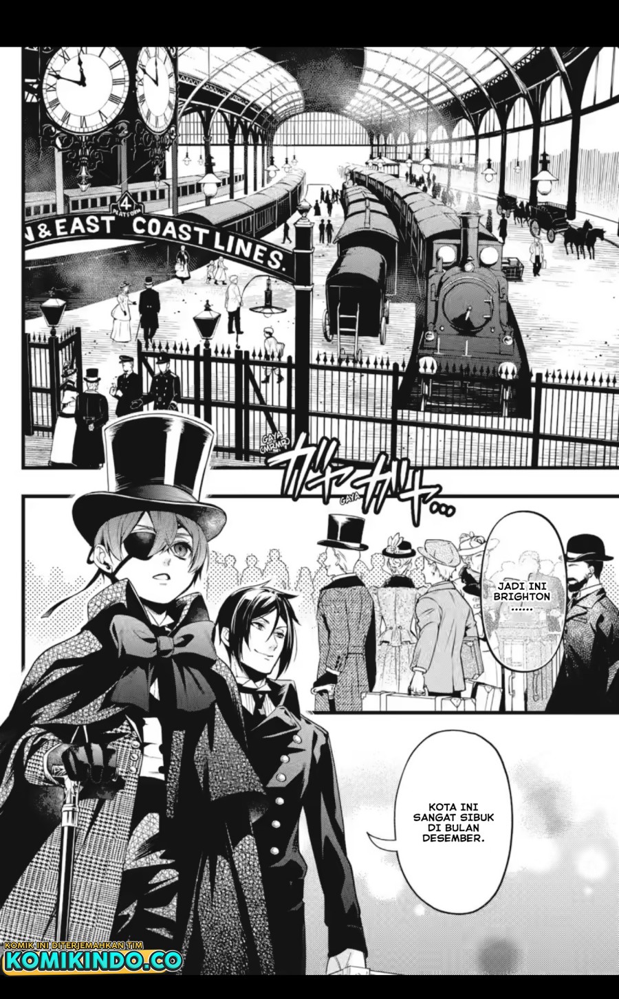 Kuroshitsuji Chapter 213 Gambar 3