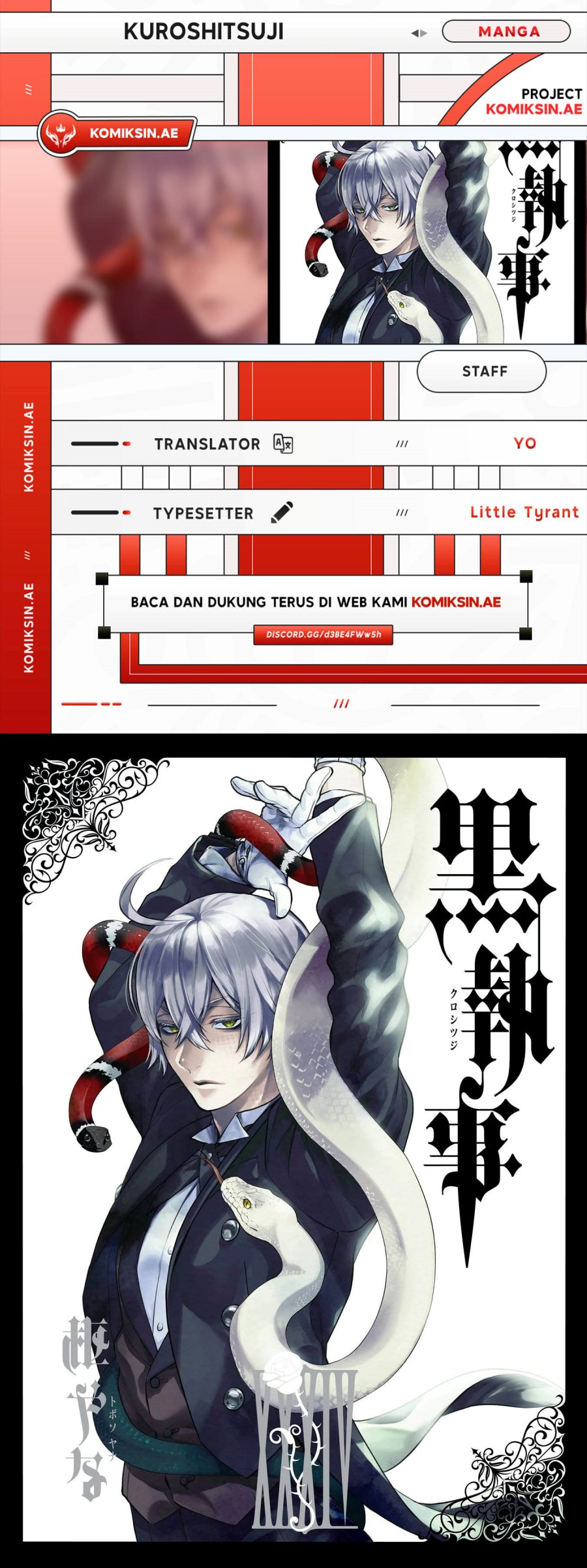 Komik Kuroshitsuji Chapter 215 gambar nomor 1