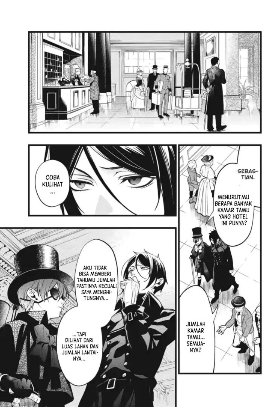Kuroshitsuji Chapter 216 Gambar 6
