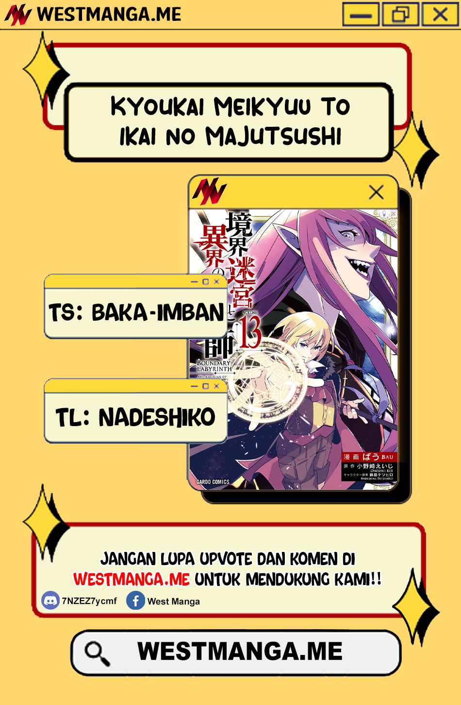 Kyoukai Meikyuu to Ikai no Majutsushi Chapter 80 Gambar 3